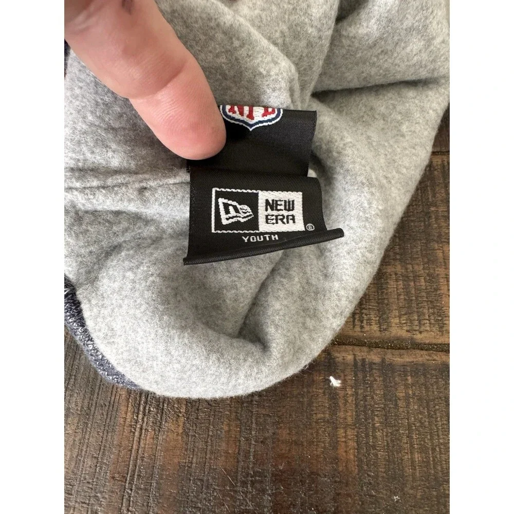 Dallas Cowboys New Era Youth Pom Beanie — NFL Official — Fleece Lined